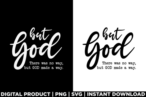 But God Christian Bible Verse Tee: T-Shirt Designs