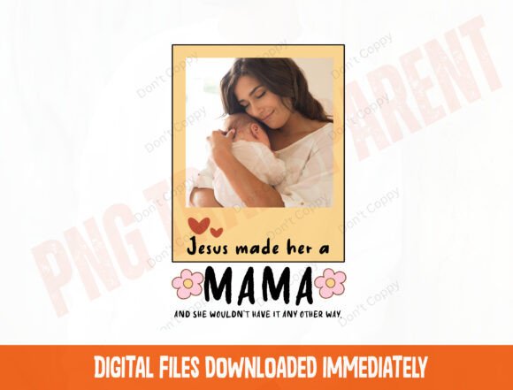 Christian PNG Jesus Mother’s Day PNG