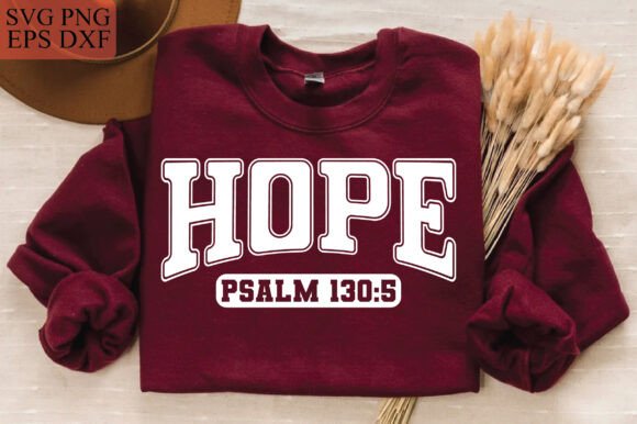 Hope SVG PNG, Jesus SVG, Faith SVG PNG T-Shirt Designs