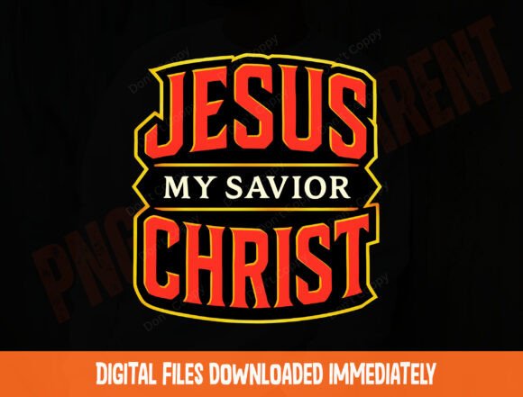 Jesus PNG Design Sublimation for T-Shirt Designs