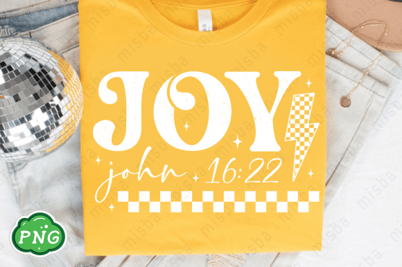 Joy PNG: Christian T-Shirt Designs for Real Publishing